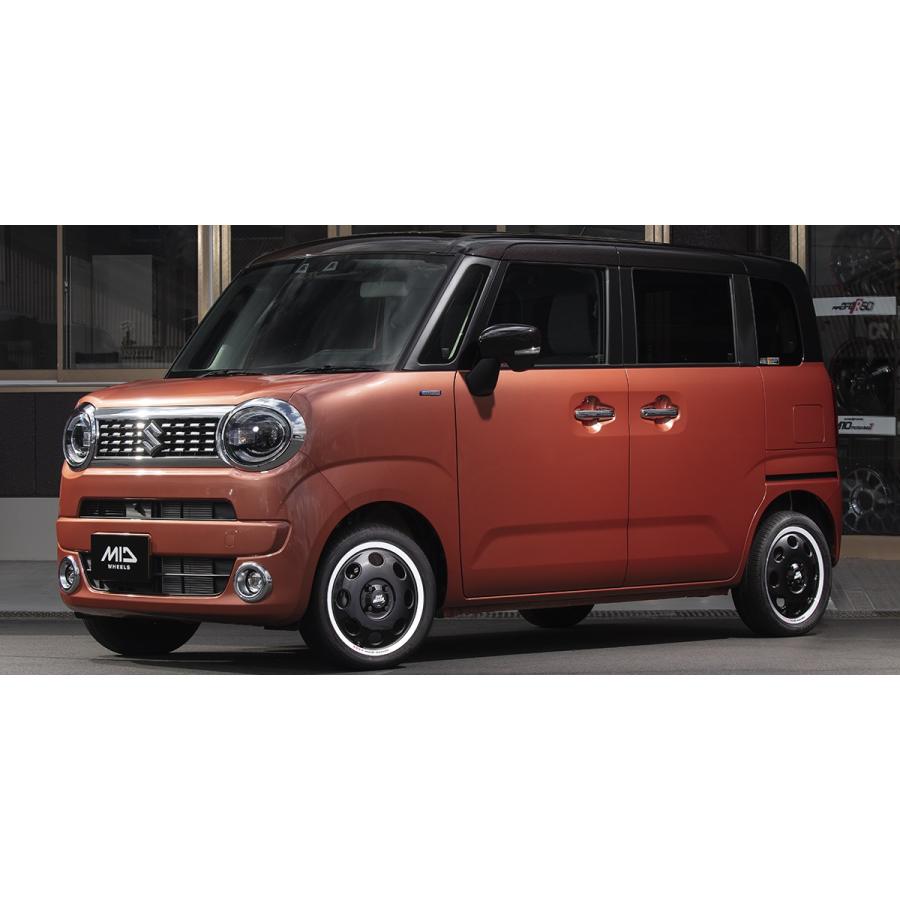 マルカサービス MID アルミホイール1本 299MOSH MANEKI 14インチ リム