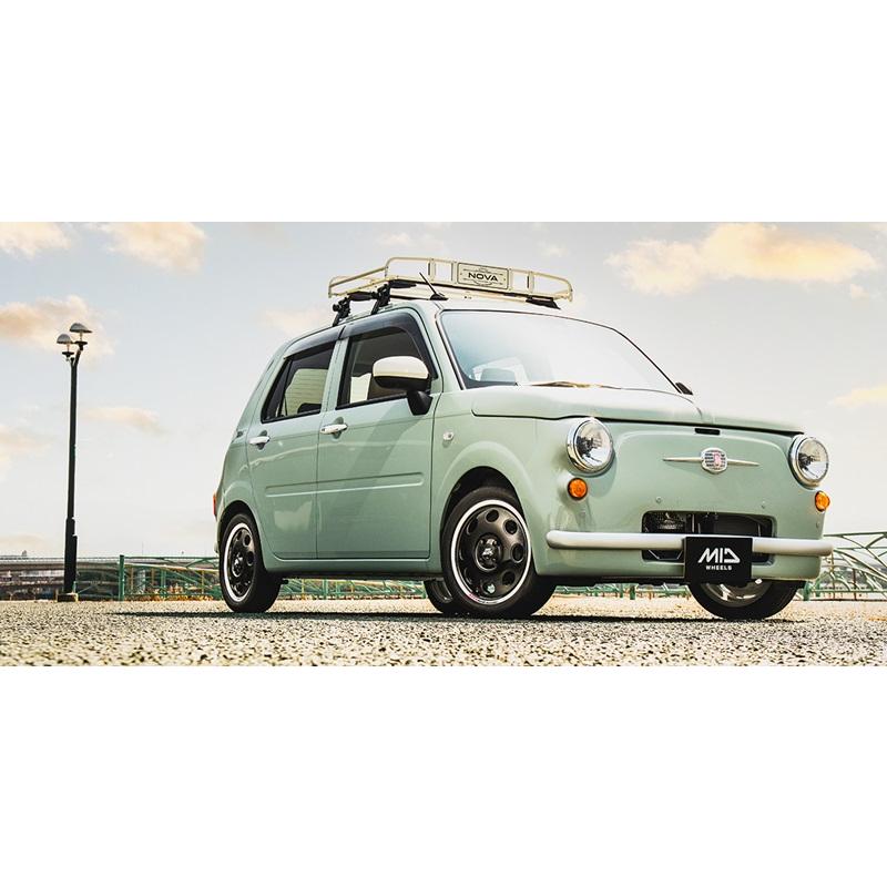 マルカサービス MID アルミホイール1本 299MOSH MANEKI 14インチ リム