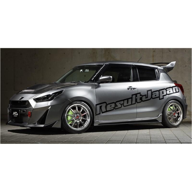 MID マルカサービス アルミホイール1本 RMP Racing R10 18インチ リム幅9.5J inset+22 5H PCD114.3 レーシングチタンシルバー/リムポリッシュの画像