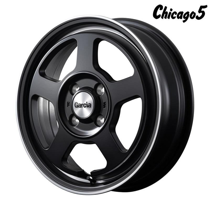 マルカサービス MID アルミホイール1本 ガルシア Garcia Chicago5 12