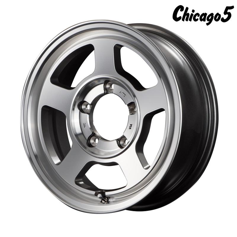マルカサービス MID アルミホイール1本 ガルシア Garcia Chicago5 16