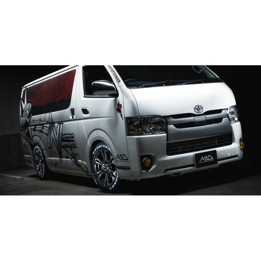 マルカサービス MID NITRO POWER JAVELIN 17インチ 1780 リム幅8J イン