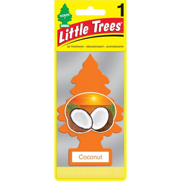 Little Trees air freshener リトルツリー エアーフレッシュナー LT003 Coconut ココナッツ 1P パック | Little Trees