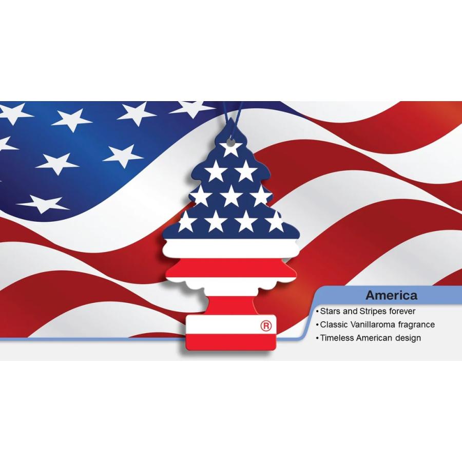 Little Trees air freshener リトルツリー エアーフレッシュナー LT005 America アメリカ 1P パック | Little Trees | 01
