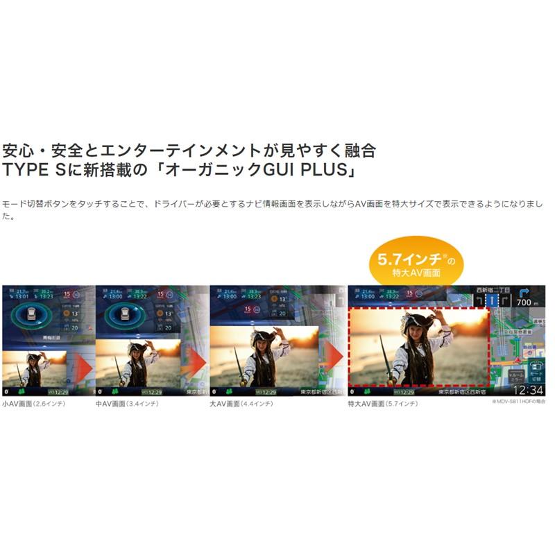 JVCケンウッド（JVC KENWOOD） KENWOOD ケンウッド MDV-S711HD 彩速