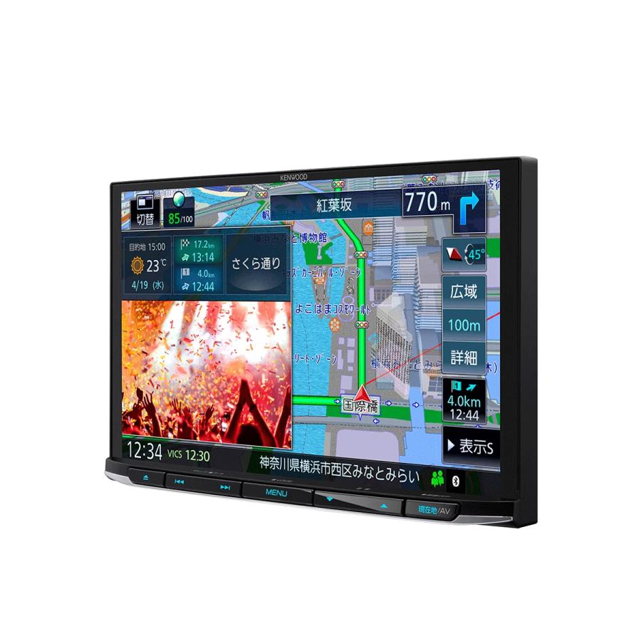 ケンウッド KENWOOD MDV-S810L 彩速ナビ カーナビ 8V型モデル ハイレゾ 