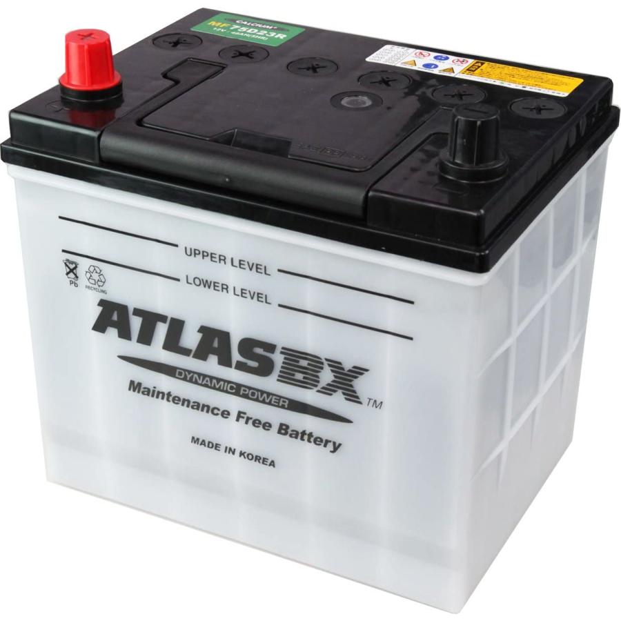 ATLAS BX アトラス MF75D23R (R端子) カーバッテリー 標準車用 (国産車/JIS規格用) AT-75D23R 乗用車用｜a-max｜02