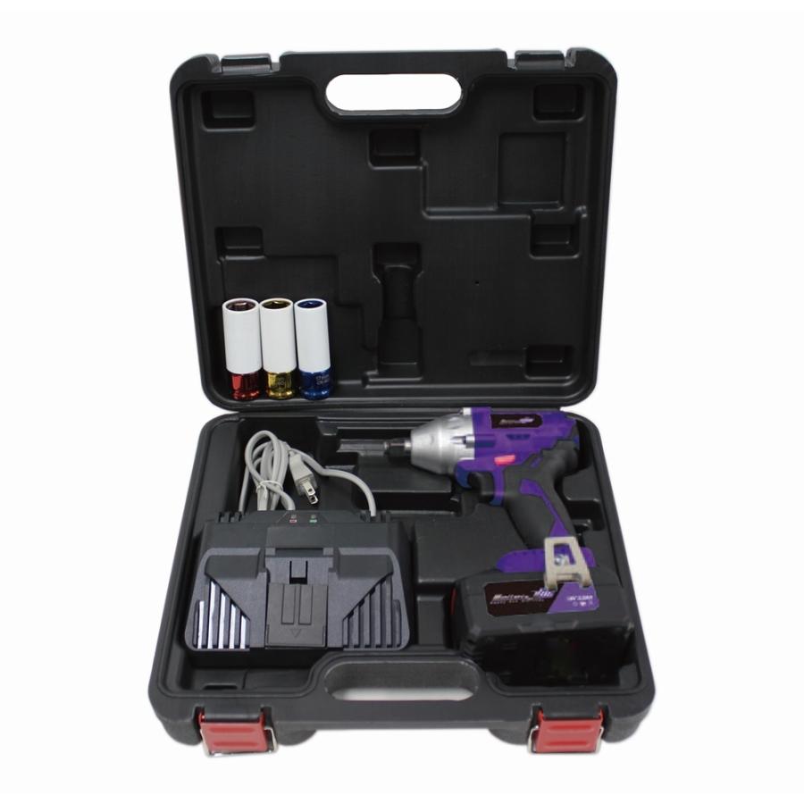 大自工業 メルテックプラス 充電式 インパクトレンチ コードレスタイプ LED付き MP-100 | メルテック | 01