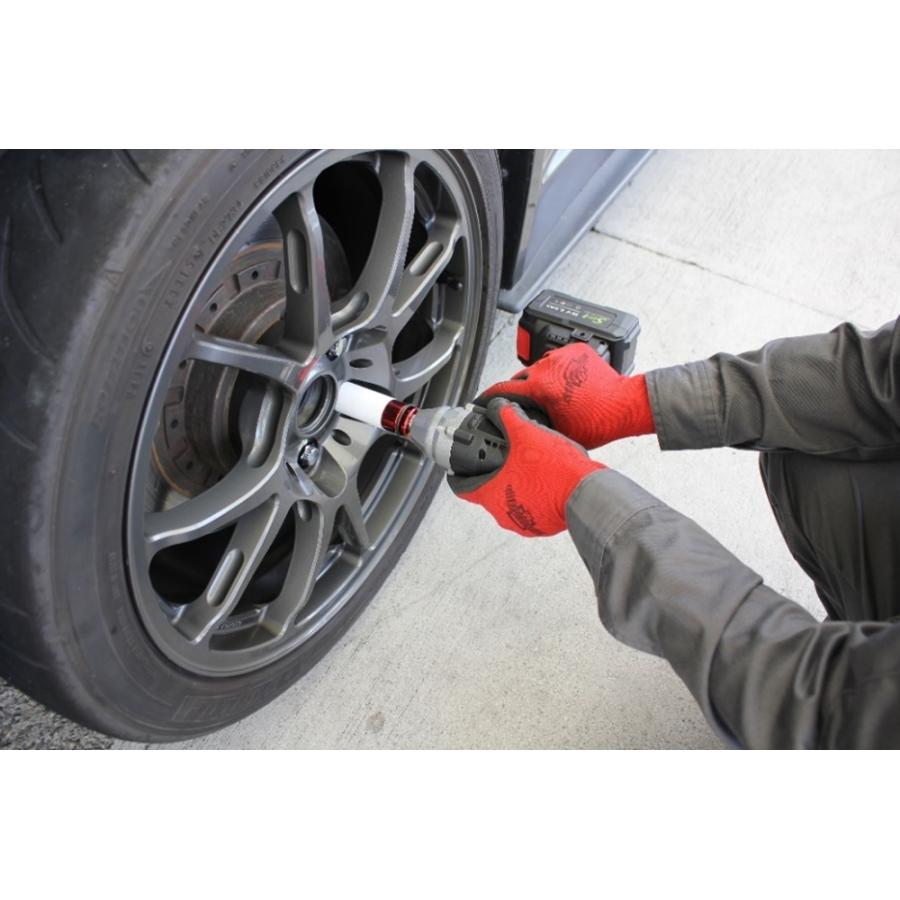 大自工業 メルテックプラス 充電式 インパクトレンチ コードレスタイプ LED付き MP-100 | メルテック | 06