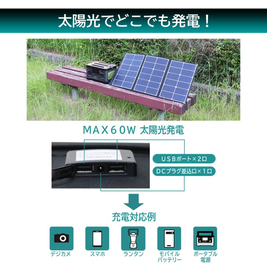 大自工業 メルテックプラス ソーラー発電パネル 60W MP-4｜a-max｜03