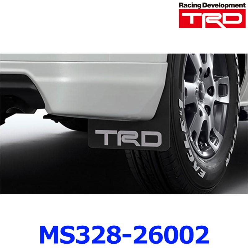 TRD マッドフラップ MS328-26002 ブラック ハイエース 2＃＃系