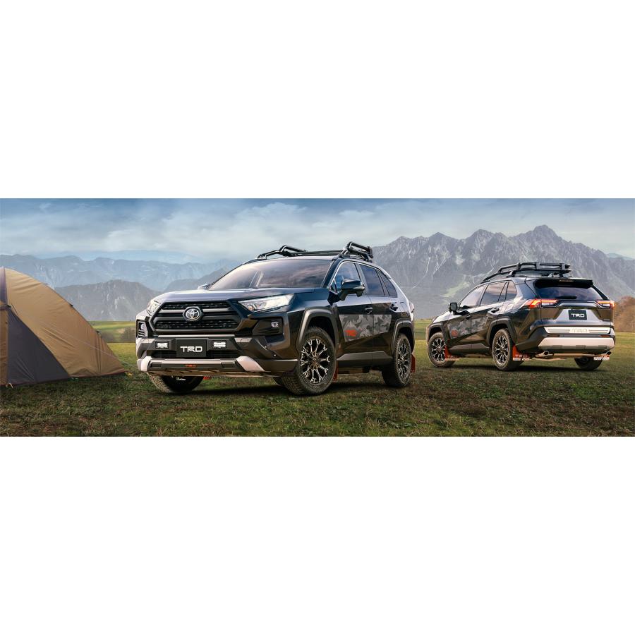 TRD マッドフラップ MS328-42002 ブラック RAV4 5#系 2019.4