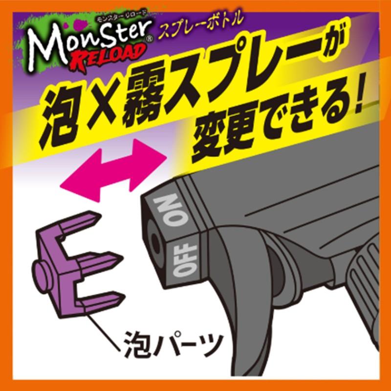 Pro Staff プロスタッフ Monster モンスター P208 モンスターリロード モンスター専用スプレーボトル 泡×霧スプレー 容量500ml | ソフト99 | 01