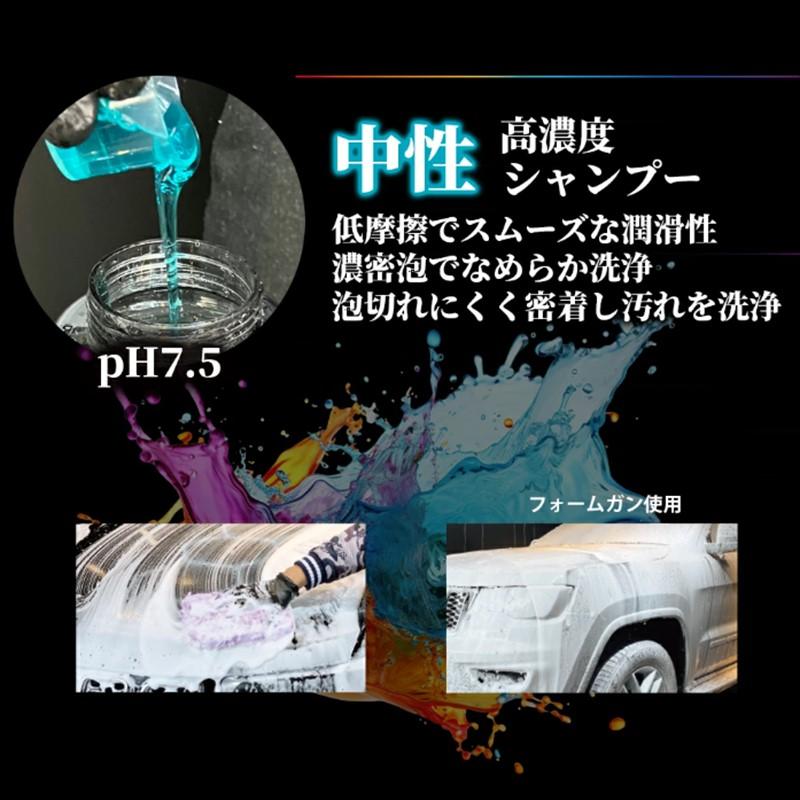 ProStaff プロスタッフ Monster モンスター 3pHシャンプー スムースニュートラル S221 中性 洗車シャンプー 500mL | ソフト99 | 03