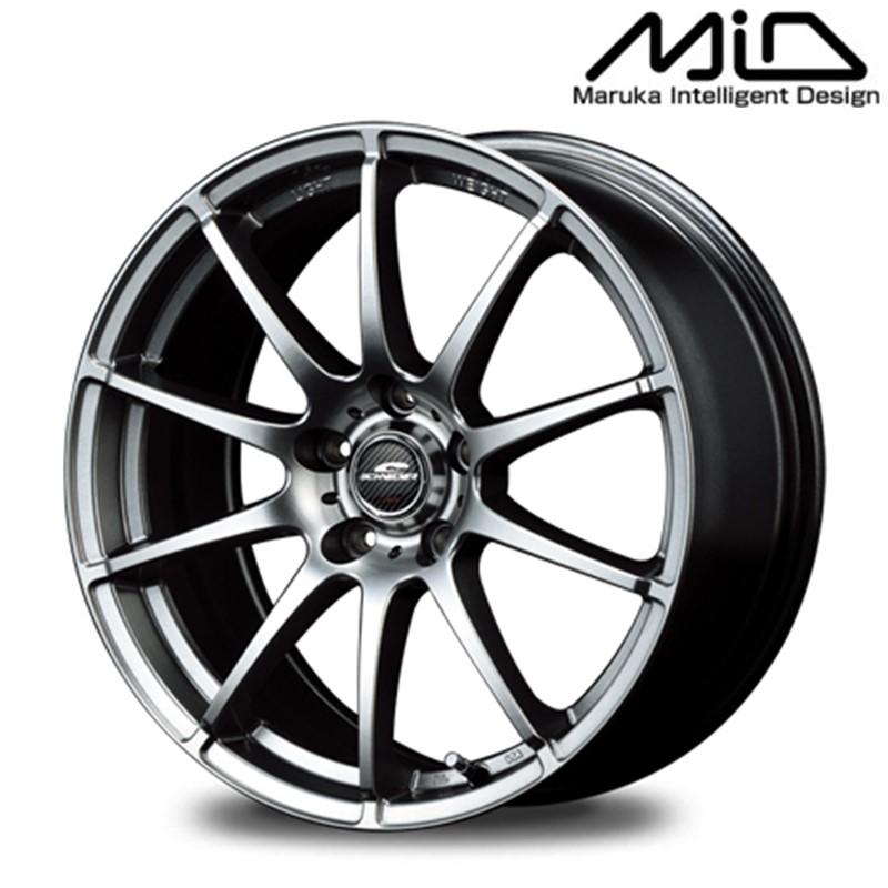 17インチSCHNEDER MID マルカサービス MID アルミホイール1本 シュナイダー SCHNEDER STAG 17