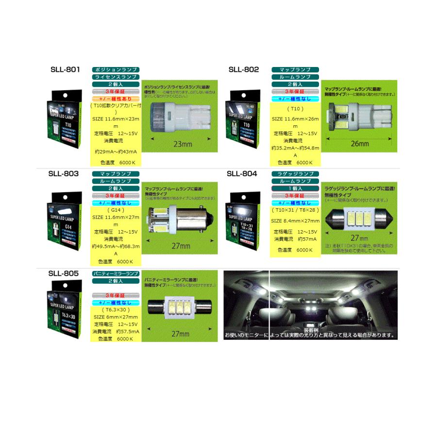 bullcon-sll-804-led-t10-31-t8-28-3led