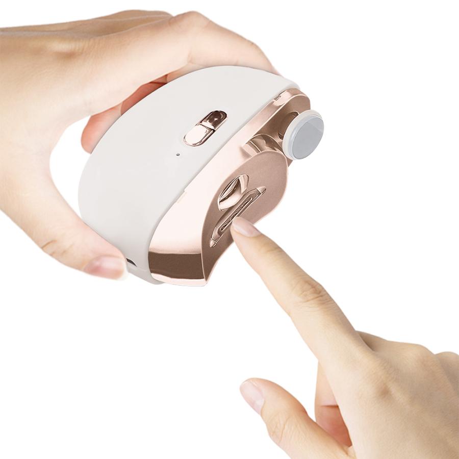 東亜産業 LUNAILS 電動爪切り ホワイト TOA-DDNC-001 USB充電 東亜産業 LUNAILS 電動爪切り ホワイト TOA-DDNC-001 USB充電