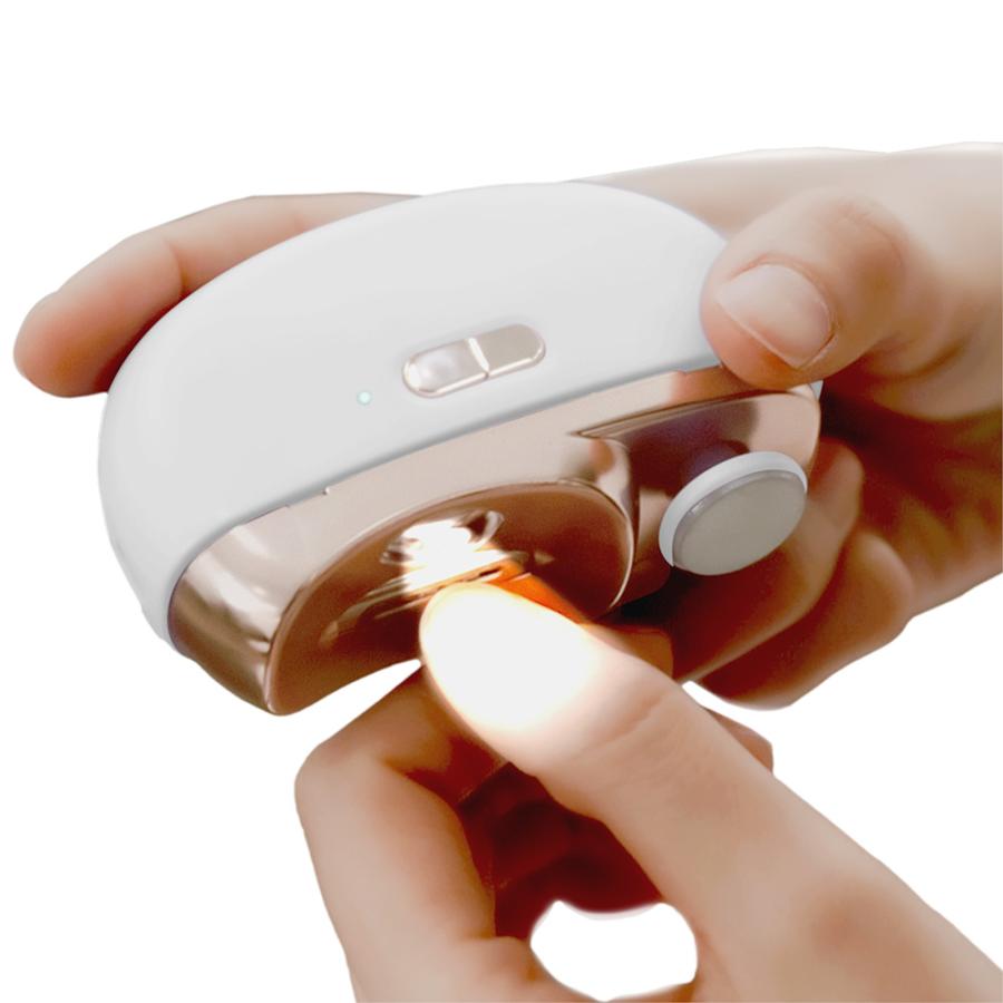 東亜産業 LUNAILS 電動爪切り ホワイト TOA-DDNC-001 USB充電 東亜産業 LUNAILS 電動爪切り ホワイト TOA-DDNC-001 USB充電