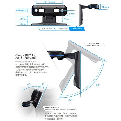 カロッツェリア Pioneer パイオニア TVM-PW930T VGAプライベート