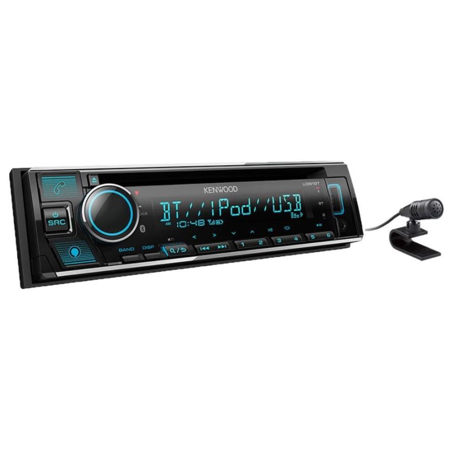 ケンウッド U381BT CD/USB/iPod/Bluetooth 1DIN レシーバー MP3/WMA/AAC/WAV/FLAC対応|a-max|03