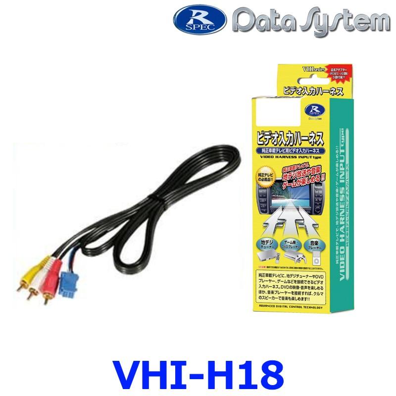 VHI-H18 データシステム Data System ビデオ入力ハーネス