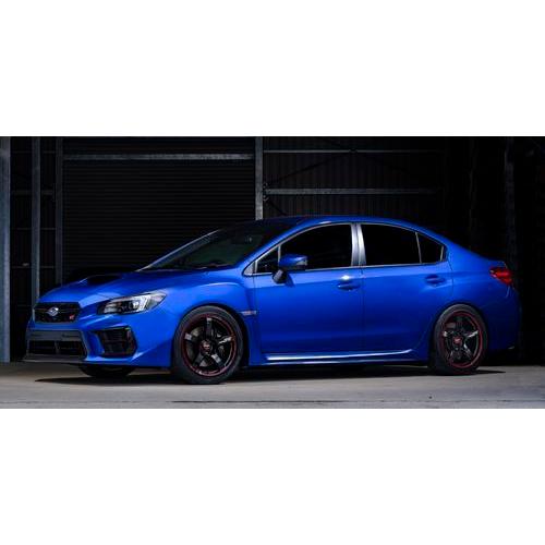 MID マルカサービス RMP RACING R50 17インチ 1770 リム幅7J インセット+48 ホール5H PCD114.3 ブラック/リムレッドライン_3