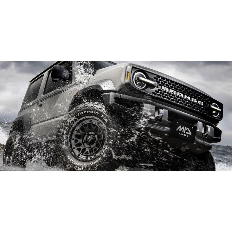 NITRO POWER M29 オープンカントリーA/T 18インチ ブラック マルカサービス MID アルミホイール1本 ナイトロパワー NITRO POWER