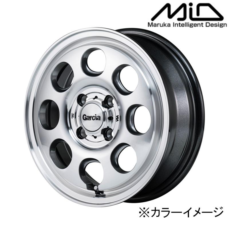 マルカサービス MID アルミホイール1本 ガルシア Garcia Palm8 14