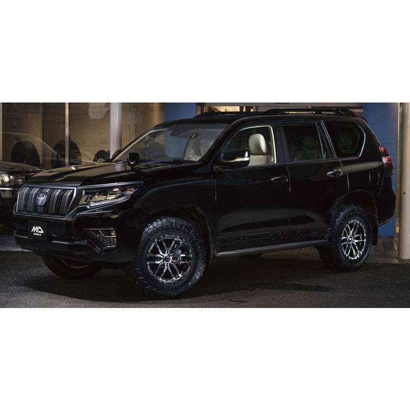 MID マルカサービス アルミホイール1本 ナイトロパワー  NITRO POWER M26 CROSS FANG 16インチ リム幅6.5 inset+38 6H PCD139.7 ブラストブラック_1