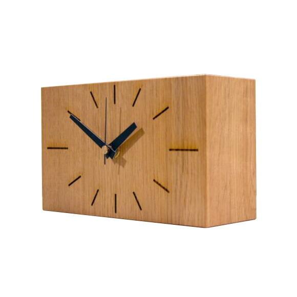 日本製 木製 掛け時計 アナログ スイープムーブメント 天然木 16cm幅 ナガテンクロックS DP-NAGATENS｜a-mon｜02