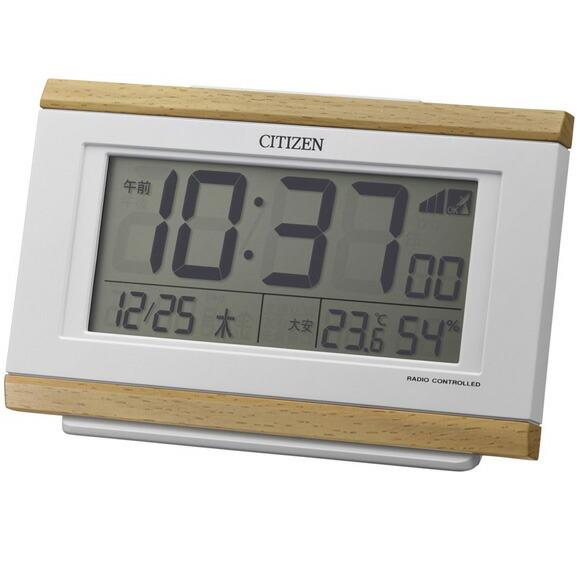 CITIZEN シチズン 電波時計掛置兼用 8RZ189-003 新品未使用