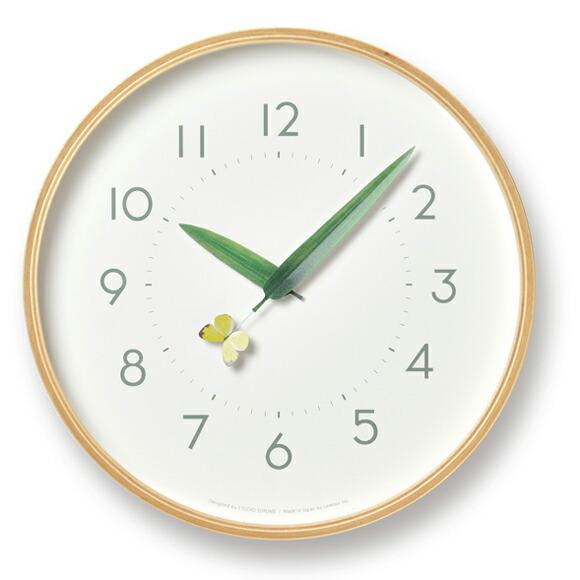 Lemnos レムノス 掛け時計 タカタレムノス 蝶 てんとう虫 掛時計 子供部屋 プレゼント かわいい とまり木の時計 TL-SUR18-16｜a-mon｜04