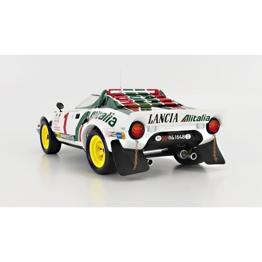 ミニカー 1/18 ランチア ストラトス HF 京商 KYOSHO 1/18 LANCIA STRATOS HF ALITALIA (night version) WHITE GREEN 08130A 1/18 HF WHITE GREEN 08130A