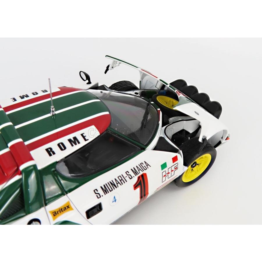 ミニカー 1/18 ランチア ストラトス HF 京商 KYOSHO 1/18 LANCIA STRATOS HF ALITALIA (night version) WHITE GREEN 08130A 1/18 HF WHITE GREEN 08130A