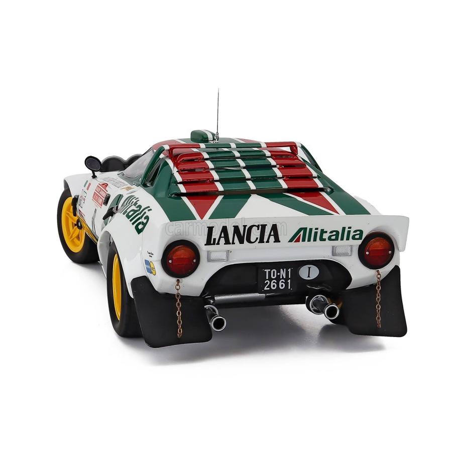 京商 ランチアストラトス　　アリタリア-カラー 京商18分の1ミニカー ミニカー 歴代WRC名車の魅力 HF ストラトス ランチア 京商1/18 | ミニカー