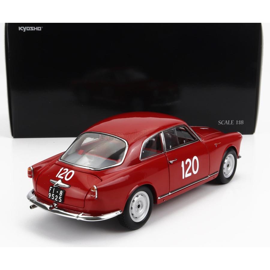 【24時間以内発送】 ミニカー 1/18 アルファロメオ ジュリエッタ SV 京商 KYOSHO 1/18 ALFA ROMEO GIULIETTA SV SPRINT VELOCE 1956 RED 08957A 【YWU8809984462】(30712円)