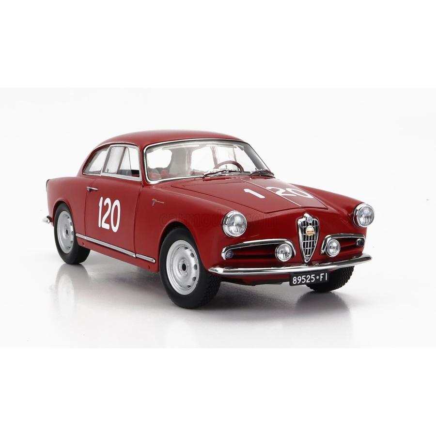 【24時間以内発送】 ミニカー 1/18 アルファロメオ ジュリエッタ SV 京商 KYOSHO 1/18 ALFA ROMEO GIULIETTA SV SPRINT VELOCE 1956 RED 08957A 【YWU8809984462】(30712円)