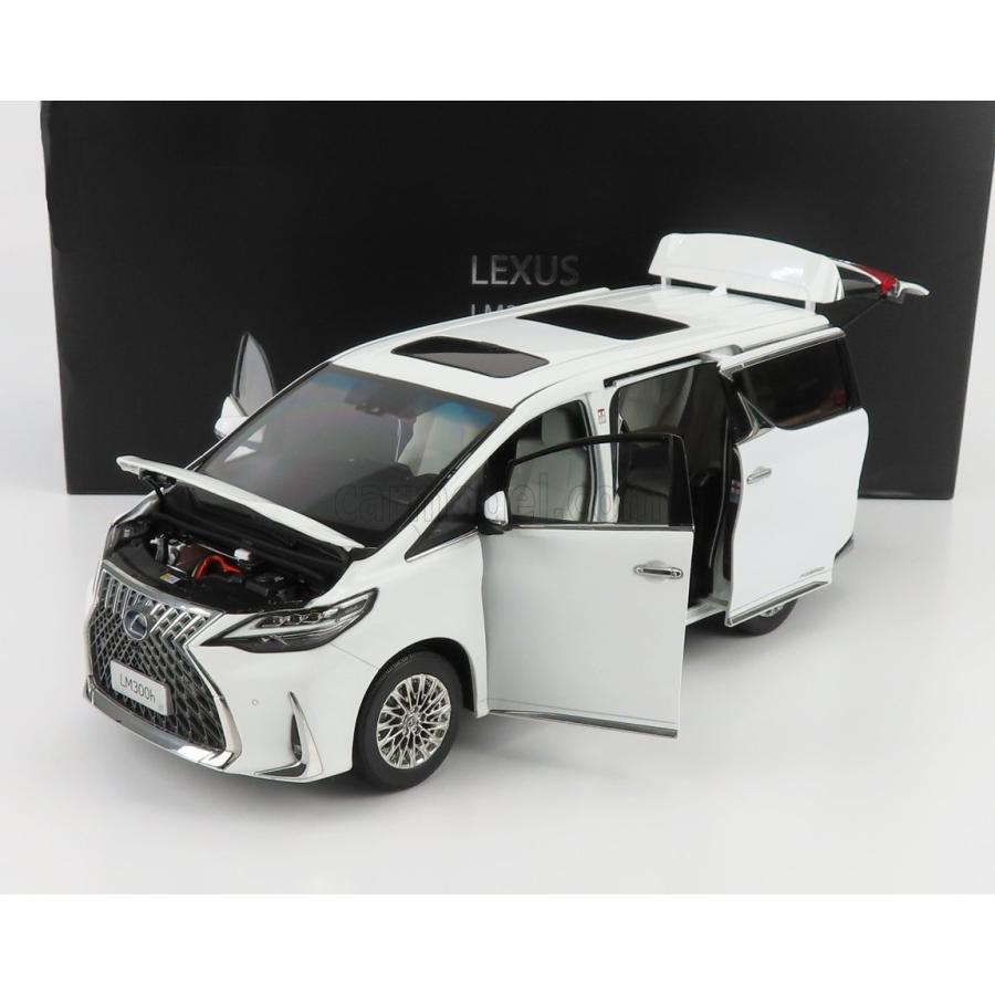 1/18 京商　ディーラー品　レクサス　LM300h ミニカー　ホワイト Amazon | 京商オリジナル 1/18 レクサス LM300h ホワイトパール