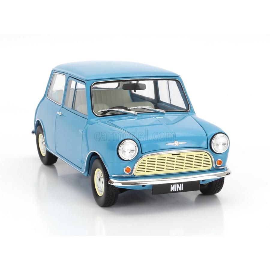 ミニカー 1/18 モリス ミニ マイナー 京商 KYOSHO 1/18 MORRIS MINI MINOR 1964 CLIPPER BLUE 08964BL｜a-mondo2｜04