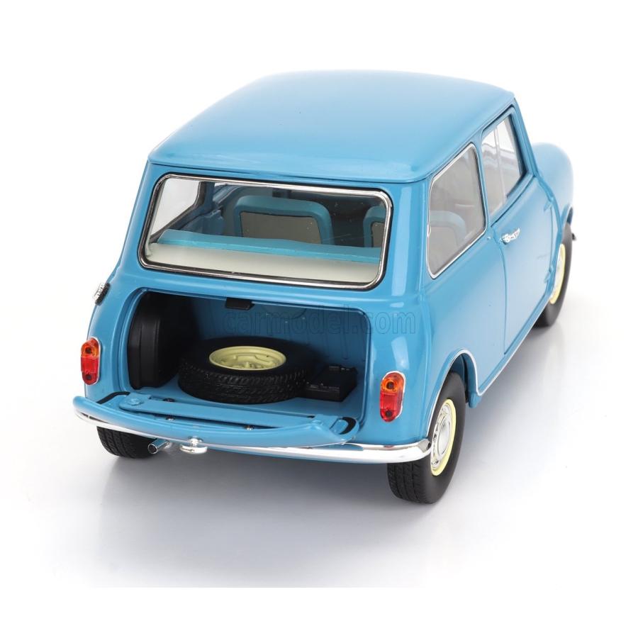 ミニカー 1/18 モリス ミニ マイナー 京商 KYOSHO 1/18 MORRIS MINI MINOR 1964 CLIPPER BLUE 08964BL｜a-mondo2｜08