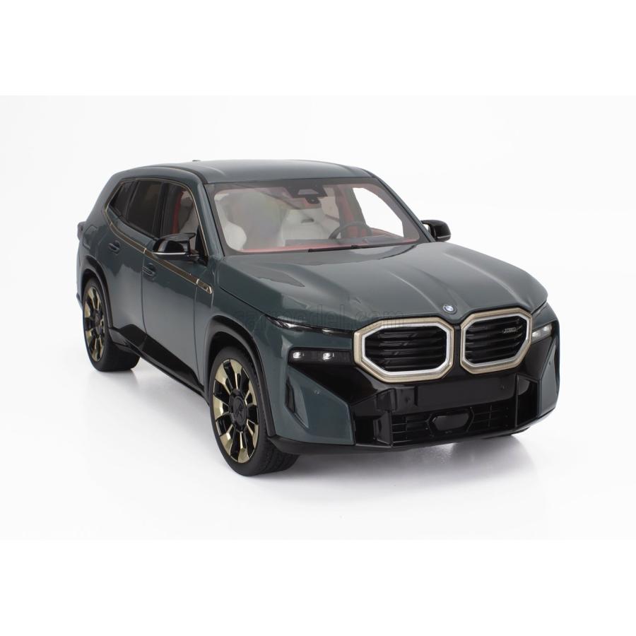 BMW XM G09 ミニカー Minichamps ミニチャンプス 1/18 Minichamps 1:18 BMW XM (G09) SUV 建設年 2023 緑 メタリック