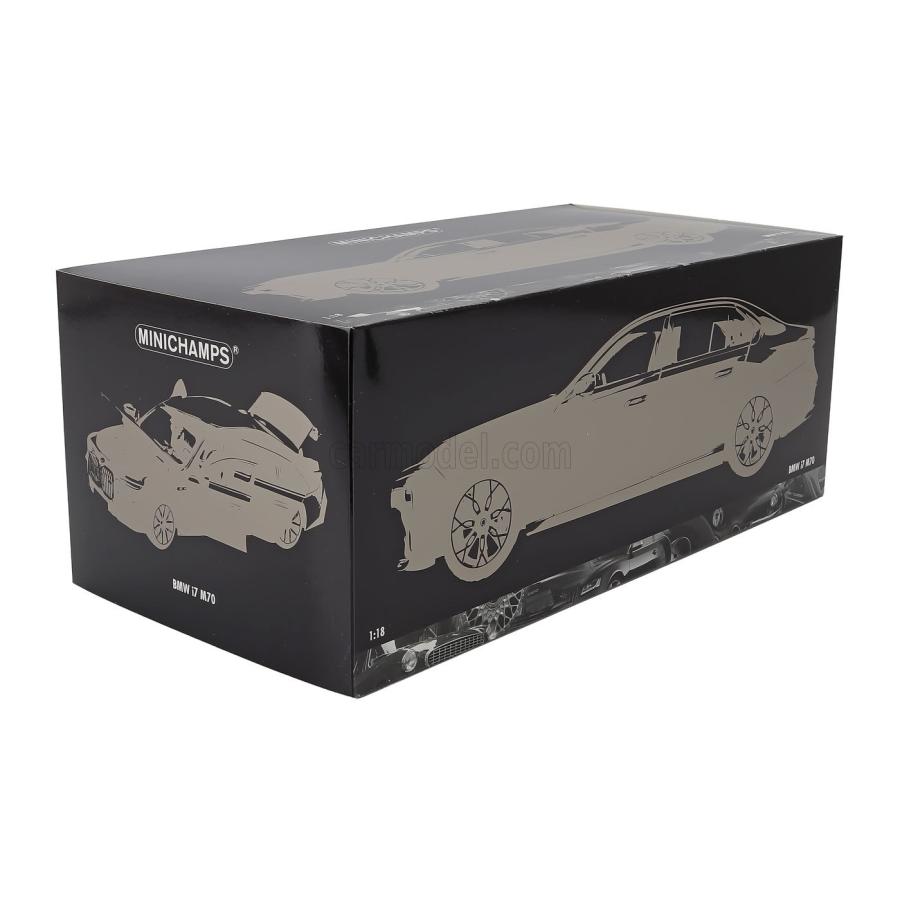 【希少 箱付き極上美品】BMW 7series ミニチャンプス ミニカー 1/18 BMW 7シリーズ i7 MINICHAMPS 1/18 BMW