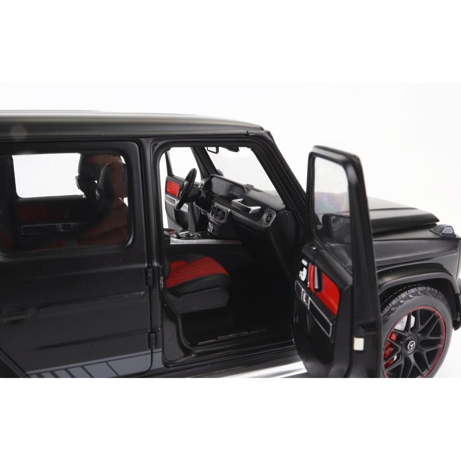 ミニカー 1/18 メルセデス ベンツ Gクラス AMG G63 MINICHAMPS 1/18 MERCEDES BENZ G-CLASS AMG G63 (W463) V8 BITURBO 2018 MATT BLACK 110037064｜a-mondo2｜07