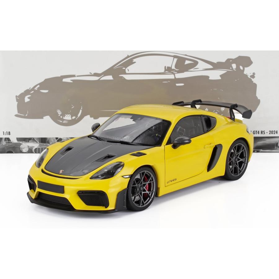 ミニチャンプス ミニカー 1/18 ポルシェ ケイマン GT4 MINICHAMPS 1/18