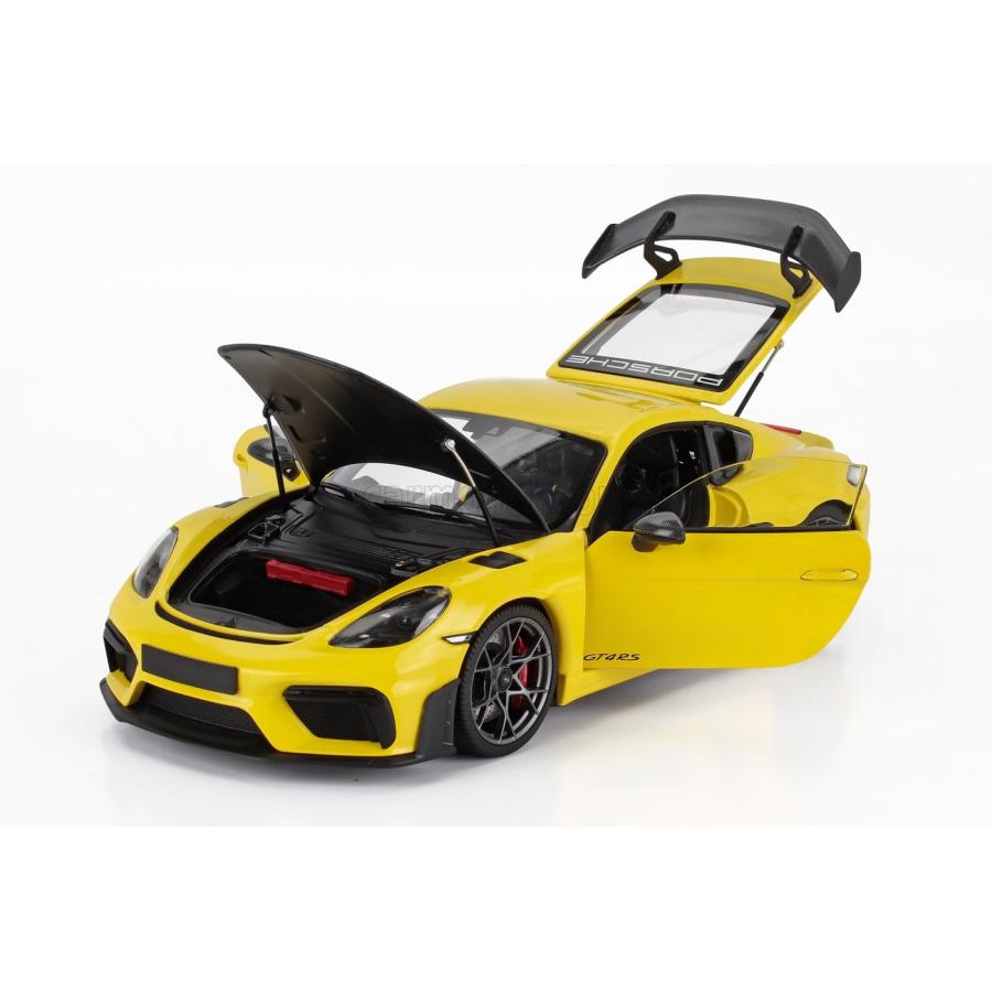 ミニチャンプス ミニカー 1/18 ポルシェ ケイマン GT4 MINICHAMPS 1/18