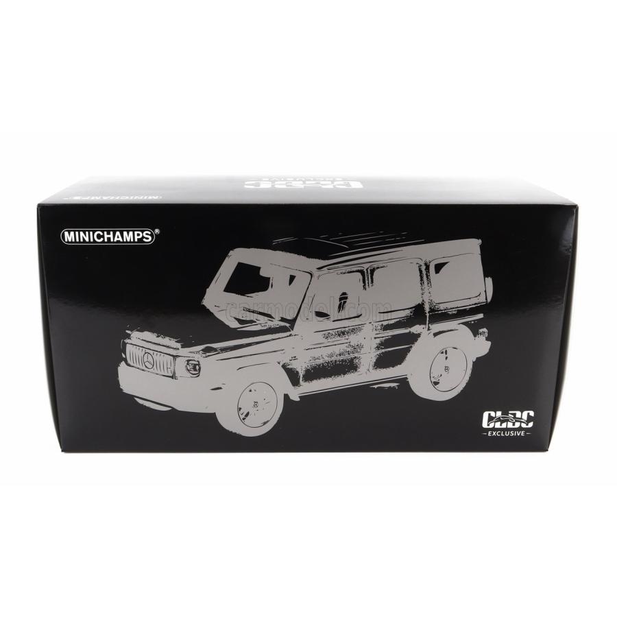 ミニカー 1/18 メルセデス ベンツ Gクラス AMG G63 ミニチャンプス MINICHAMPS 1/18 MERCEDES BENZ G-CLASS AMG G63 (W463) V8 BITURBO BLACK MET 113037064｜a-mondo2｜09