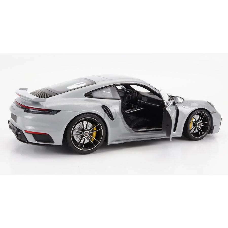 ミニカー 1/18 ポルシェ 911 992 ミニチャンプス MINICHAMPS 1/18 PORSCHE 911 992 TURBO S COUPE SPORT DESIGN 2021 SILVER 113069079｜a-mondo2｜08