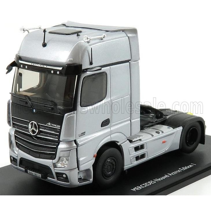 トラック 1 43 メルセデス ベンツ アクトロス 2 Eligor Mercedes Benz Actros 2 1863 Gigaspace Tractor Truck 2 Assi Edition 1 18 Silver ミニカーショップ ええもん堂 通販 Yahoo ショッピング