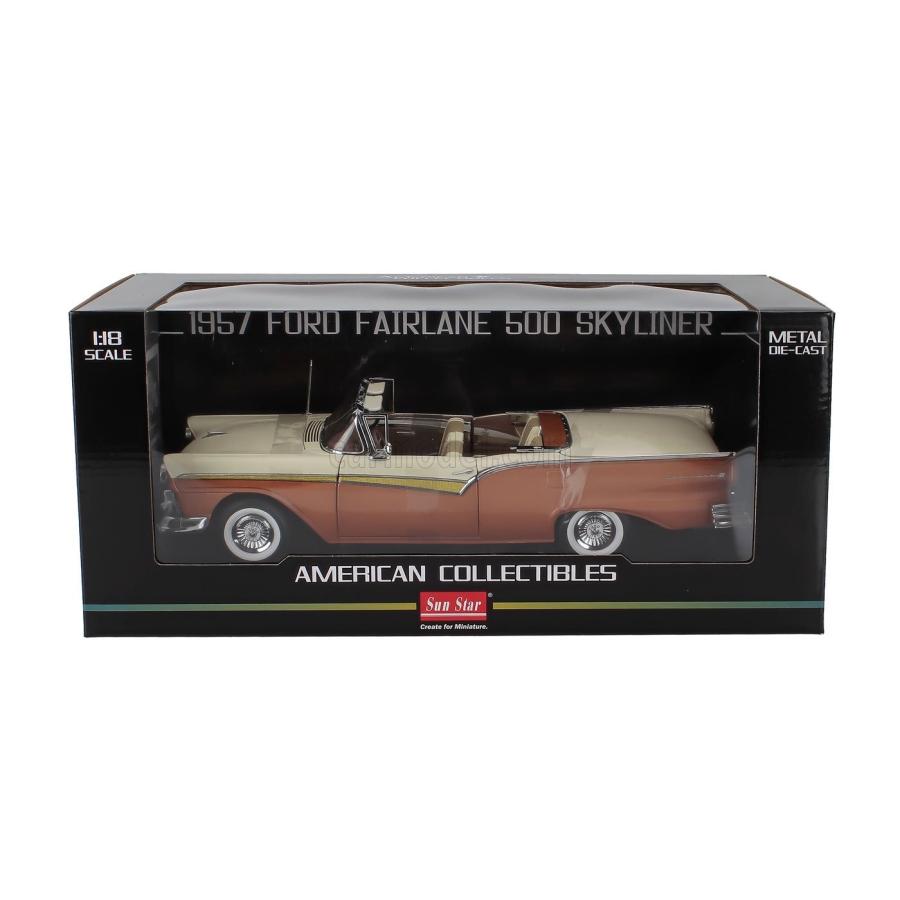 ミニカー アメ車 1/18 フォード フェアレーン SUN-STAR FORD USA