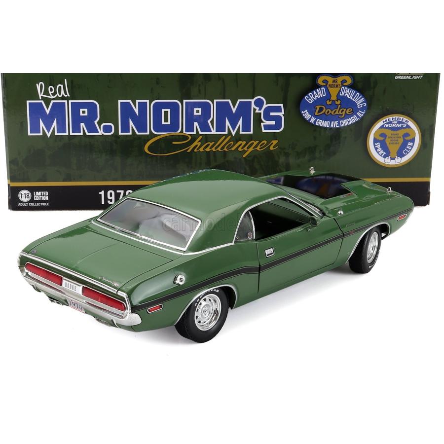 ミニカー アメ車 1/18 ダッジ チャレンジャー GREENLIGHT DODGE
